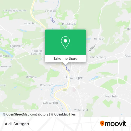 Aldi map