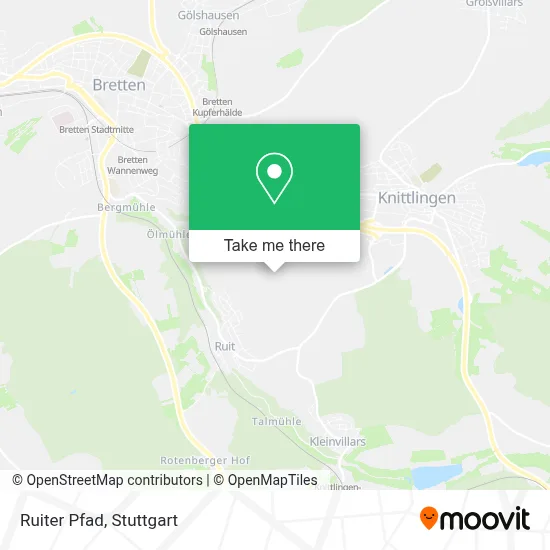Ruiter Pfad map