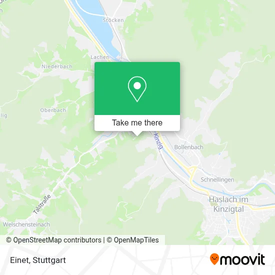Einet map