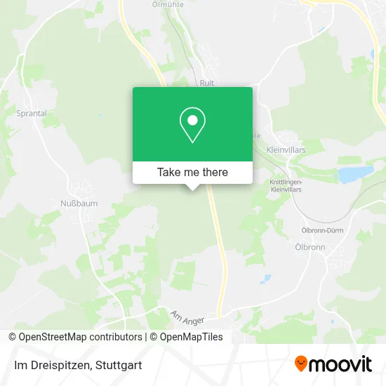 Im Dreispitzen map