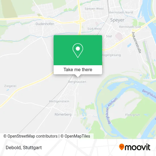 Debold map
