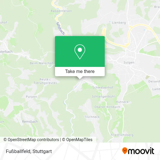 Fußballfeld map