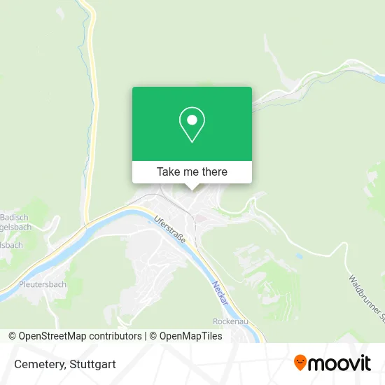 Friedhof map