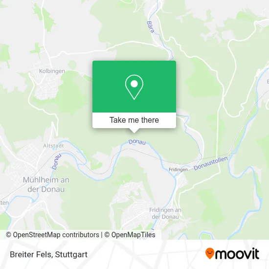 Breiter Fels map