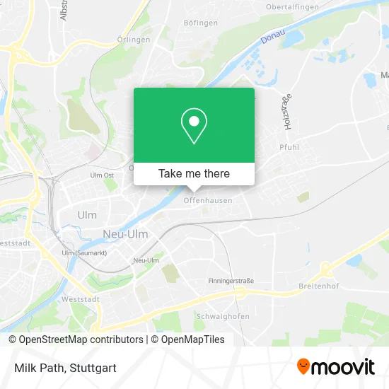 Milchweg map