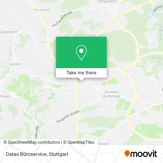 Datax Büroservice map
