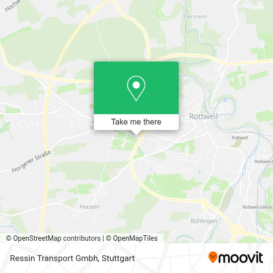 Ressin Transport Gmbh map