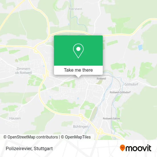 Polizeirevier map