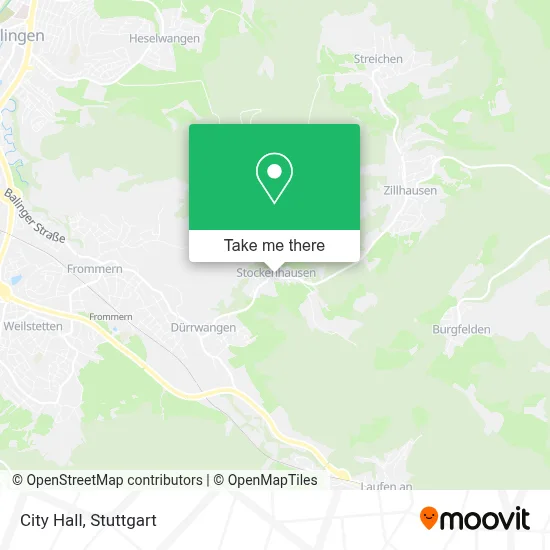Rathaus map