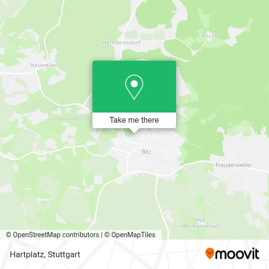 Hartplatz map