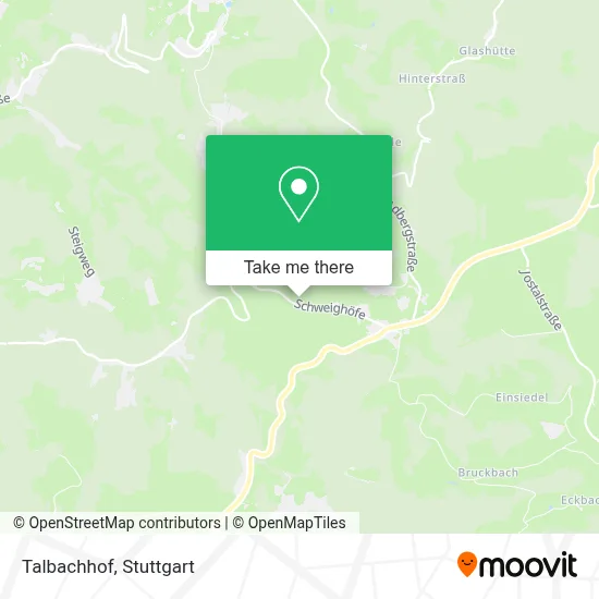 Talbachhof map