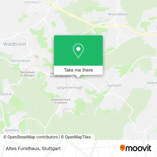 Altes Forsthaus map