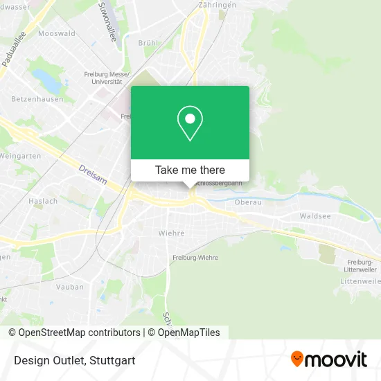 Design Outlet map