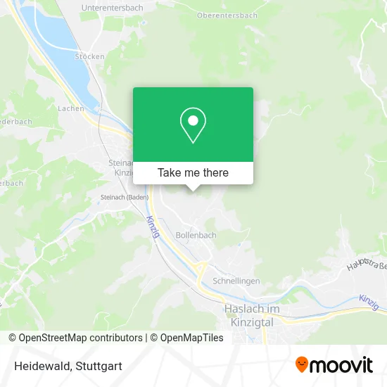 Heidewald map