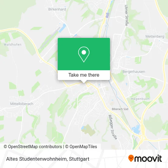 Altes Studentenwohnheim map
