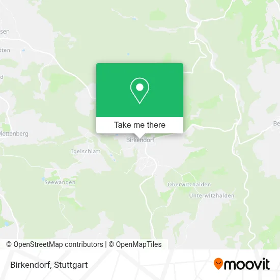 Birkendorf map