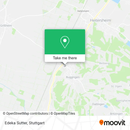 Edeka Sutter map