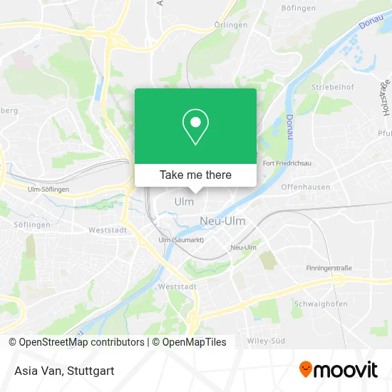Asia Van map