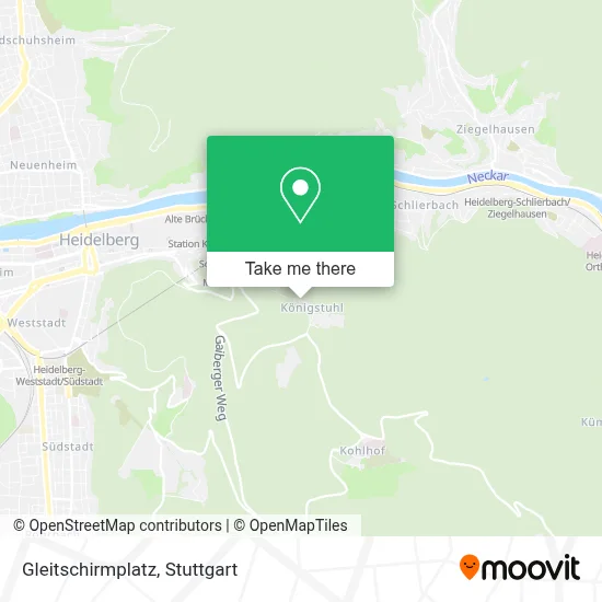 Gleitschirmplatz map