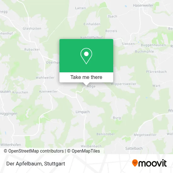 Der Apfelbaum map
