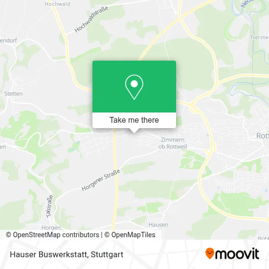 Hauser Buswerkstatt map