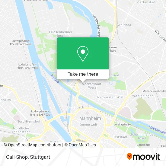 Call-Shop map