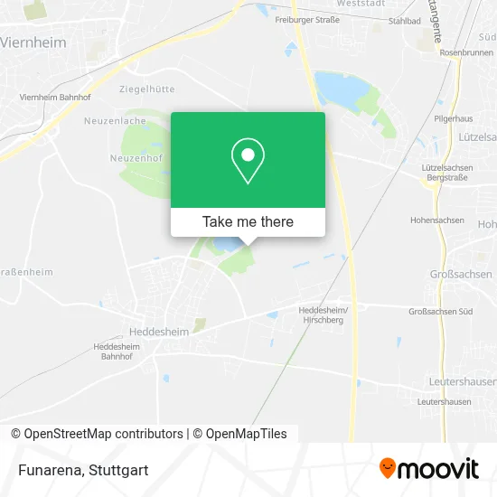Funarena map