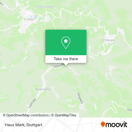 Haus Mark map
