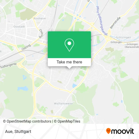 Aue map