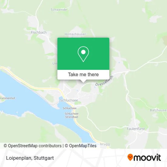 Loipenplan map