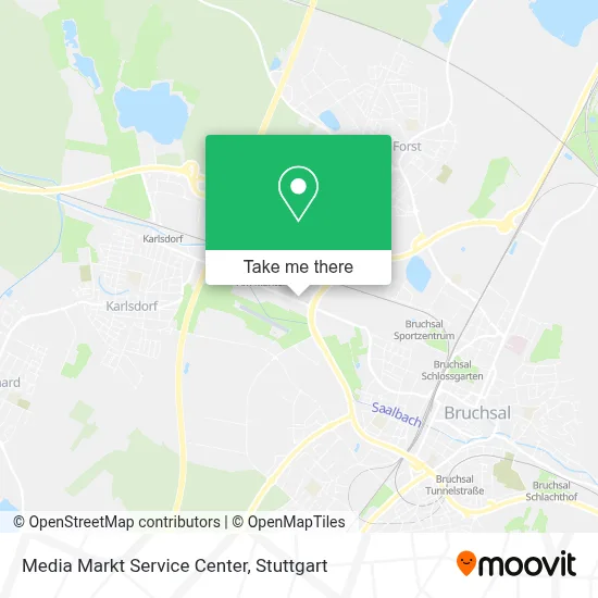 Media Markt Service Center map