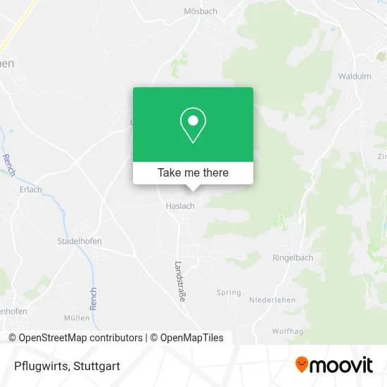 Pflugwirts map