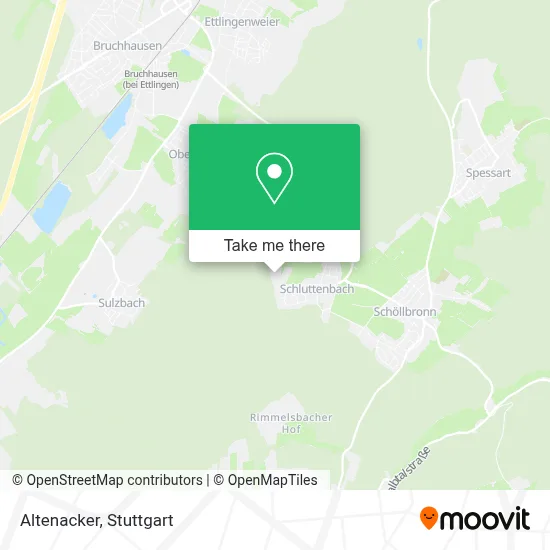 Altenacker map