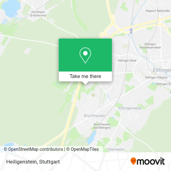 Heiligenstein map