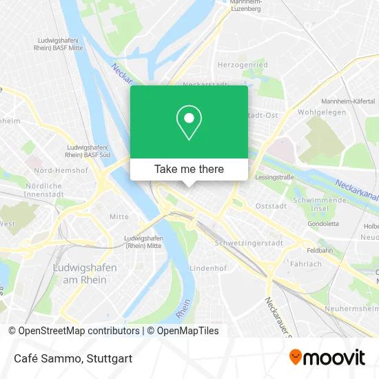 Café Sammo map