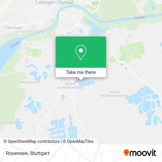 Rosensee map