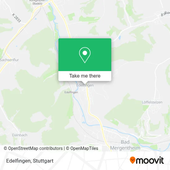 Edelfingen map