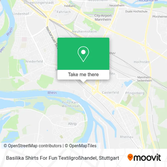 Basilika Shirts For Fun Textilgroßhandel map