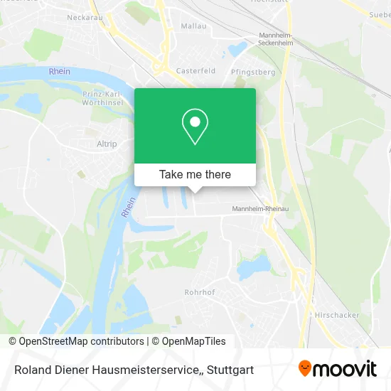 Roland Diener Hausmeisterservice, map