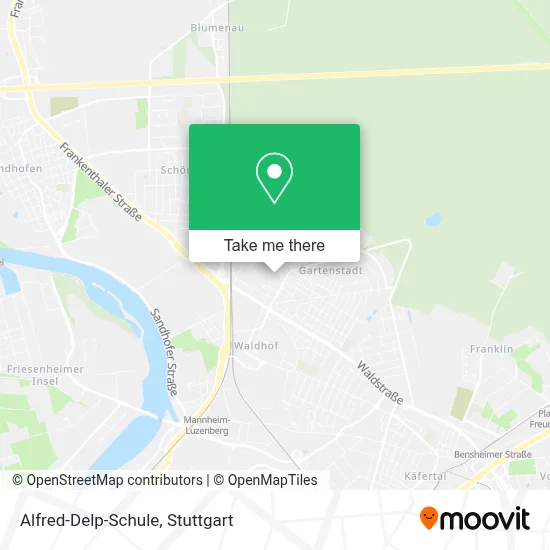 Alfred-Delp-Schule map