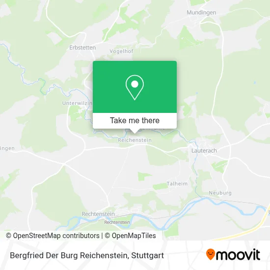 Bergfried Der Burg Reichenstein map
