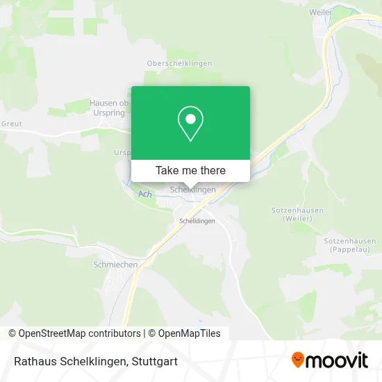 Rathaus Schelklingen map