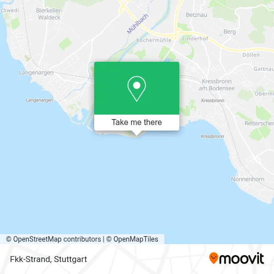 Fkk-Strand map