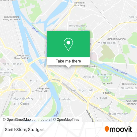 Steiff-Store map