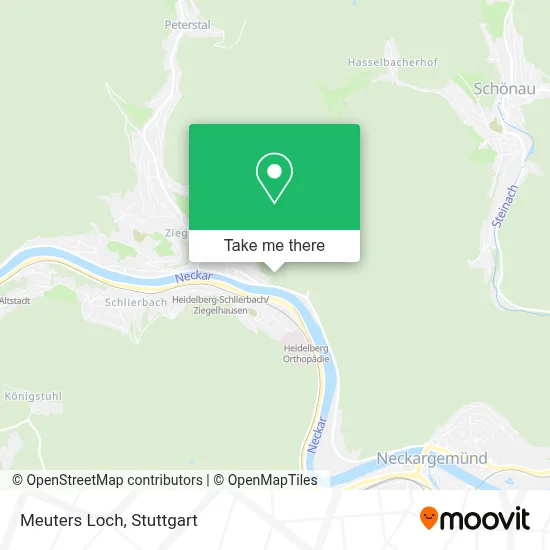 Meuters Loch map