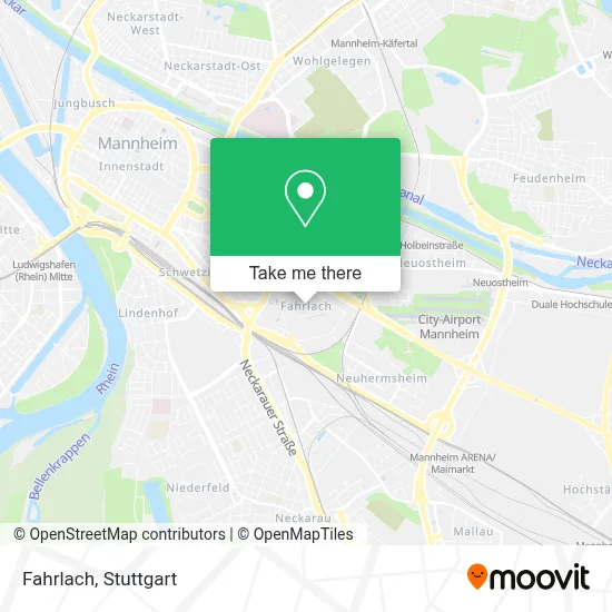 Fahrlach map
