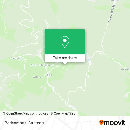 Bodenmatte map
