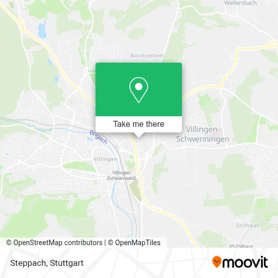 Steppach map