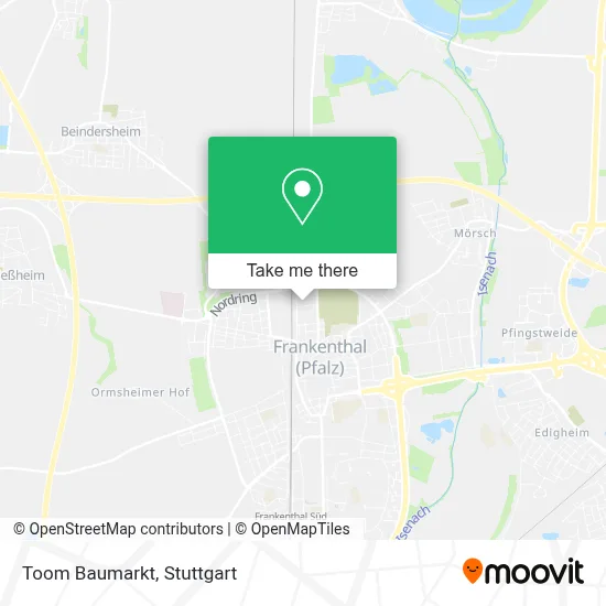 Toom Baumarkt map