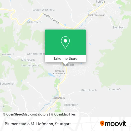 Blumenstudio M. Hofmann map